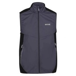 Kurtka bez rękawów Regatta Lankin IV Softshell. Czarne kurtki męskie Regatta, l, bez wzorów, z materiału, bez kaptura, trekkingowe. Za 102.85 zł.