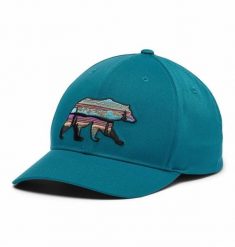 COLUMBIA Czapka z daszkiem Lost Lager 110 Snap Back river blue/scenic stroll. Niebieskie czapki damskie Columbia, na lato, bez wzorów, z elastanu, eleganckie. Za 73.40 zł.