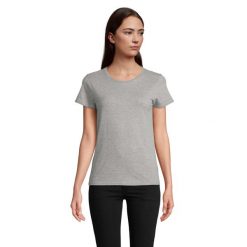 Koszulka Damska/pań Crusader Melange. Szare bluzki damskie SOL'S, xl, bez wzorów, sportowe, bez kołnierzyka, bez ramiączek. Za 41.99 zł.