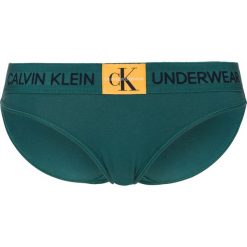 Calvin Klein Spodenki Zielony. Zielone majtki damskie Calvin Klein, z bawełny. Za 102.95 zł.