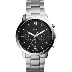 Fossil Mężczyźnizegarek Fossil Neutra Chrono srebrny - stal nierdzewna Zegarki męskie 1 ct Męskie. Szare zegarki męskie FOSSIL, bez wzorów, z materiału, srebrne. Za 795.99 zł.
