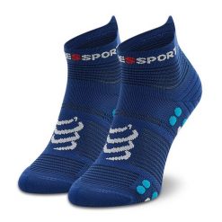 Skarpety długie Compressport. Niebieskie skarpety męskie Compressport, bez wzorów. Za 59.99 zł.