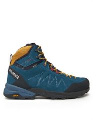 Dolomite Trekkingi 421120 Niebieski. Niebieskie botki męskie Dolomite, bez wzorów, ze skóry, bez obcasa, bez zapięcia. Za 769.99 zł.