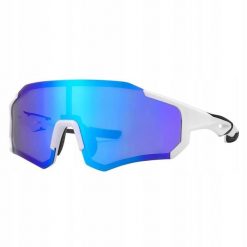 Okulary rowerowe Rockbros polaryzacja uv400, unisex z etui. Niebieskie okulary przeciwsłoneczne damskie ROCKBROS. Za 84.89 zł.