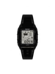 Timex Zegarek Q Timex Lca X Fortnite® 35mm TW2W96500 Czarny. Czarne, cyfrowe zegarki męskie Timex, bez wzorów. Za 459.99 zł.