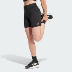 Krótkie legginsy do biegania adi365 Climacool. Czarne szorty damskie Adidas, bez wzorów, sportowe. Za 219.00 zł.