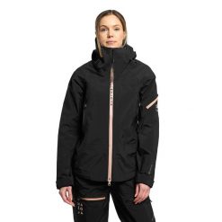 Kurtka narciarska damska Maloja W'S TarinaM. Czarne kurtki sportowe damskie Maloja, na zimę, s, bez wzorów, bez ramiączek, bez kaptura, narciarskie. Za 1,139.00 zł.
