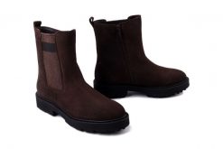 JOSEF SEIBEL 98503 VL402 330 Bridget 03 moro, kozaki damskie. Brązowe kozaki damskie Josef Seibel, bez wzorów, ze skóry, bez obcasa, bez zapięcia. Za 579.90 zł.