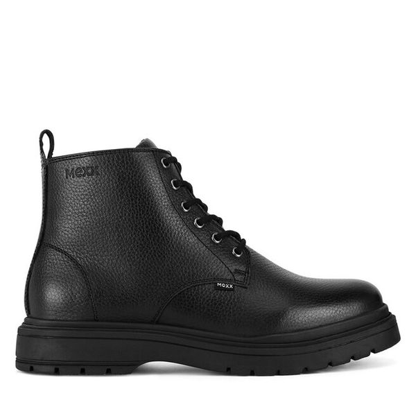 Trzewiki MEXX. Czarne botki męskie Mexx, bez wzorów, bez obcasa, bez zapięcia. Za 379.99 zł.