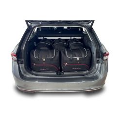 Torby Do Bagażnika Skoda Superb Kombi Phev 2019-2023 5Szt Kjust. Czarne torby podróżne damskie KJUST, bez wzorów. Za 1,624.00 zł.