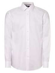 BOSS Koszula Mężczyźni Slim Fit Bawełna biały, 42. Białe koszule męskie Boss, m, bez wzorów, z bawełny, bez kołnierzyka, bez ramiączek. Za 599.95 zł.