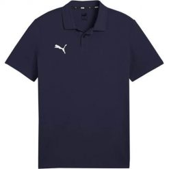 Koszulka sportowa męska Puma Team Goal Casuals. Niebieskie koszulki sportowe męskie Puma, l, bez wzorów, bez ramiączek, do piłki nożnej. Za 161.00 zł.