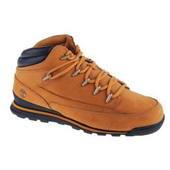 Buty do chodzenia męskie Timberland Euro Rock Mid Hiker. Brązowe buty zimowe męskie Timberland, na zimę, bez wzorów, z gumy, bez obcasa, bez zapięcia. Za 549.99 zł.