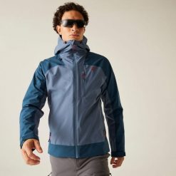 Męska wodoodporna kurtka Torrek II. Niebieskie kurtki sportowe męskie Dare 2B, na zimę, m, bez wzorów, z tkaniny, bez kaptura, narciarskie. Za 449.99 zł.