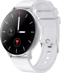 Smartwatch Canyon Badian SW-68 Biały (CNS-SW68SS). Białe zegarki smartwatch Canyon, bez wzorów. Za 246.00 zł.