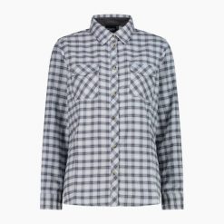 Koszula damska turystyczne CMP 32T1486. Niebieskie koszule damskie CMP, xs, bez wzorów, sportowe, bez kołnierzyka, bez ramiączek. W wyprzedaży za 225.75 zł.