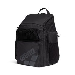 Plecak sportowy Arena One Go 45L. Czarne plecaki męskie ARENA, bez wzorów, z materiału, eleganckie. Za 249.99 zł.