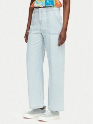 Roxy Jeansy Seaside View ERJDP03308 Niebieski Straight Leg. Niebieskie jeansy damskie Roxy, bez wzorów, z bawełny. Za 339.99 zł.