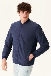 Kurtka JOTT COLORADO Niebieski. Niebieskie kurtki męskie Jott, xs, bez wzorów, z tkaniny, bez kaptura. Za 502.99 zł.