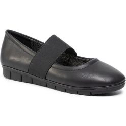 Półbuty CLARA BARSON - WS2965-02 Black. Czarne półbuty damskie Clara Barson, bez wzorów, ze skóry ekologicznej, bez obcasa, na płaskiej podeszwie, bez zapięcia. Za 69.99 zł.