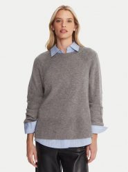 Marella Sweter Alaska 2525366102 Szary Regular Fit. Szare swetry nierozpinane damskie Marella, l, bez wzorów, z wełny, bez kołnierzyka, bez ramiączek. Za 679.99 zł.