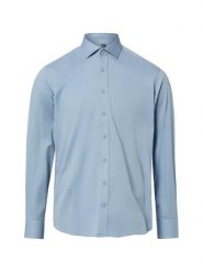 Nils Sundström koszula casual Mężczyźni Modern Fit Bawełna niebieski, L. Niebieskie koszule męskie Nils Sundström, l, bez wzorów, z bawełny, casualowe, bez kołnierzyka, bez ramiączek. Za 119.95 zł.