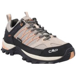 Buty trekkingowe damskie CMP RIGEL LOW. Czarne obuwie trekkingowe damskie CMP, bez zapięcia. W wyprzedaży za 359.99 zł.