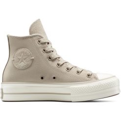 Buty sportowe Converse Chuck Taylor All Star Lift. Brązowe buty sportowe męskie Converse, bez wzorów, bez zapięcia, na fitness i siłownię. Za 690.00 zł.