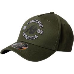 Darlington Czapka - zielony. Zielone czapki damskie GORILLA WEAR, bez wzorów. Za 136.00 zł.