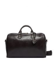 Guess Torba weekendowa V6BZ05 W4592 Brązowy ciemny. Brązowe torby podróżne damskie Guess, z aplikacjami, ze skóry. Za 524.99 zł.