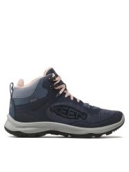 Keen Trekkingi Terradora Flex Mid Wp W 1026877 Granatowy. Niebieskie obuwie sportowe damskie Keen, z materiału, bez zapięcia. Za 489.99 zł.