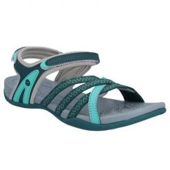 Buty trekkingowe damskie Hi-Tec Savanna Ii. Zielone obuwie trekkingowe damskie Hi-tec, z materiału, bez zapięcia. Za 334.00 zł.