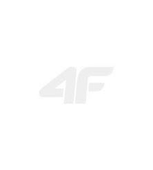 4F Koszulka do jogi slim szybkoschnąca damska - brązowa XL. Brązowe bluzki damskie 4F, l, bez wzorów, z dresówki, klasyczne, bez kołnierzyka, bez ramiączek. Za 99.99 zł.