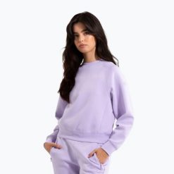 Bluza damska Pitbull Discovery Crewneck Sweatshirt. Fioletowe bluzy damskie PITBULL, m, bez wzorów, z bawełny, sportowe, bez ramiączek, bez kaptura. Za 159.99 zł.