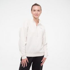 Bluza damska Puma Gym & Pilates. Białe bluzy damskie Puma, xl, bez wzorów, z bawełny, sportowe, bez ramiączek, bez kaptura. W wyprzedaży za 129.99 zł.