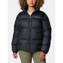 Płaszcz Zimowy Damski Columbia Puffect II. Czarne płaszcze damskie Columbia, na zimę, xl, bez wzorów, z materiału, sportowe, bez kołnierzyka, bez kaptura. Za 514.99 zł.