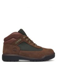 Timberland Trzewiki Field Boot TB0A42SGW071 Brązowy ciemny. Brązowe botki męskie Timberland, bez wzorów, z nubiku, bez obcasa, bez zapięcia. Za 779.99 zł.