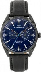 Zegarek Rubicon ZEGAREK MĘSKI RUBICON RNCD69 - MULTIDATA (zr081b). Zegarki męskie Rubicon, bez wzorów. Za 146.12 zł.