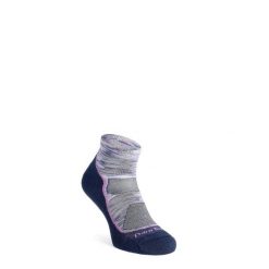 Skarpety merino damskie Darn Tough Light Hiker 1/4 Lightweight with Cushion. Fioletowe skarpetki damskie DARN TOUGH, bez wzorów. Za 146.99 zł.