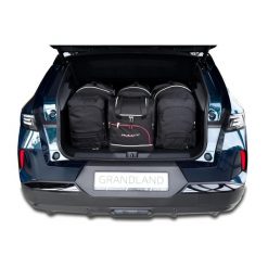 Torby Do Bagażnika Opel Grandland Phev 2024+ 4Szt Kjust. Czarne torby podróżne damskie KJUST, bez wzorów. Za 1,332.00 zł.