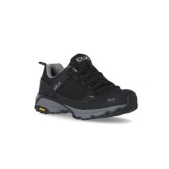 Buty trekkingowe męskie Magellan wodoodporne i oddychające. Czarne trekkingi męskie DLX, z materiału, przed kostkę, bez zapięcia. Za 559.25 zł.
