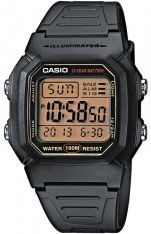 Zegarek Casio Zegarek męski W-800HG -9AVEF. Zegarki męskie Casio, bez wzorów. Za 162.99 zł.