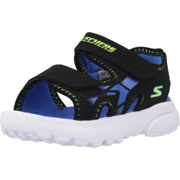 Sandały SKECHERS RAZOR SPLASH Niebieski. Niebieskie buty zimowe męskie Skechers, bez wzorów, z materiału, bez zapięcia. Za 190.00 zł.