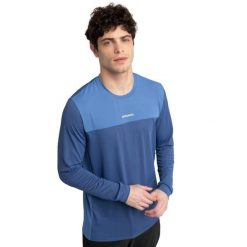 Męska koszulka rowerowa MTB z długim rękawem Kolarstwo Siroko MTB Endo Blue. Niebieskie bluzy męskie SIROKO, na lato, m, bez wzorów, z materiału, sportowe, bez ramiączek, bez kaptura. Za 148.00 zł.