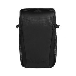 Plecak adidas. Czarne plecaki damskie Adidas, bez wzorów, z materiału. Za 344.00 zł.