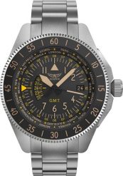 Zegarek Aviator Zegarek męski Aviator V.1.37.0.303.5 srebrny. Szare zegarki męskie AVIATOR, bez wzorów, srebrne. Za 3,450.00 zł.