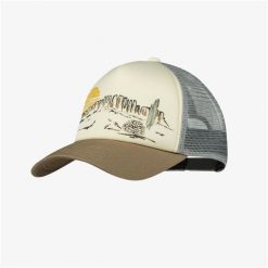 Czapka z daszkiem BUFF TRUCKER CAP LACH MULTI L/XL. Żółte czapki damskie Buff, na lato, bez wzorów, z materiału, sportowe. Za 119.99 zł.