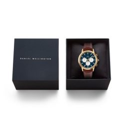 Zegarek Daniel Wellington. Brązowe zegarki męskie Daniel Wellington, bez wzorów. Za 1,179.00 zł.