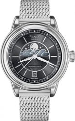 Zegarek Aviator Zegarek damski Aviator V.1.33.0.252.5 srebrny. Szare zegarki damskie AVIATOR, srebrne. Za 2,350.00 zł.