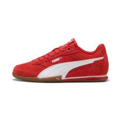 Sneakersy damscy Puma Bella Donna SD. Czerwone obuwie sportowe damskie Puma, bez wzorów, bez zapięcia. Za 355.50 zł.